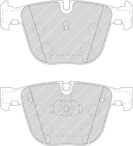 Bmw Fren Balatası Arka E60-E65-E70-F15-E71