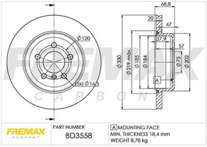 Bmw Fren Diski Arka F10-F11-F18