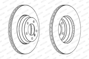 Bmw Fren Disk Ön E81-E82-E87-E88-E90-E91-E92-E93-X1 E84